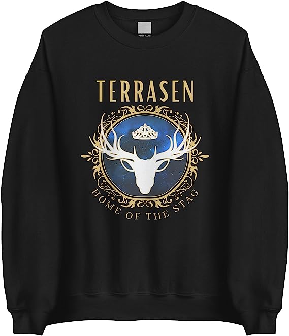 QUEEN OF TERRASEN THRONE OF GLASS SWEATSHIRT